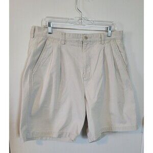 Gap Men's Khaki Shorts Tan (pleated) Size 36